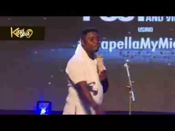 Video: Acapella Performs at Light up Lagos With ”My Mic and I”